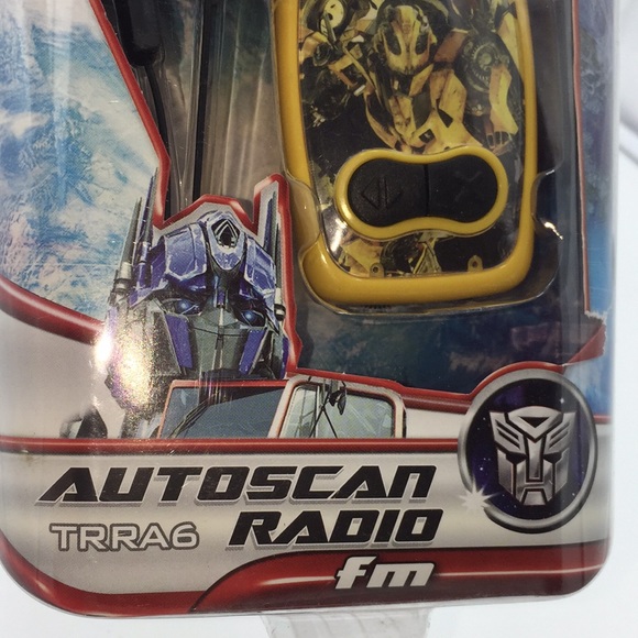 Transformers Dark Of The Moon Autoscan Portable Radio Fm - Picture 6 of 11